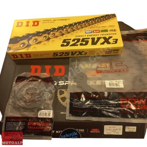 Ktm Super Duke 1290 Zincir Dişli Seti Did Gold Vx3