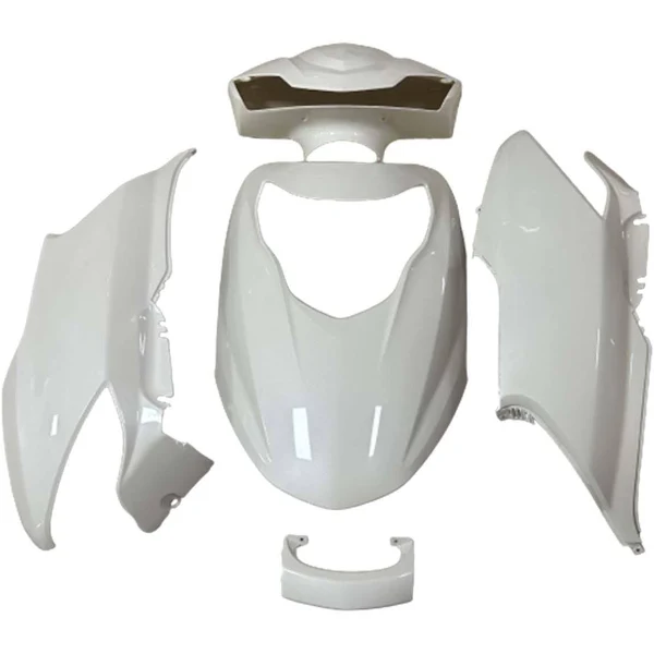 Kuba Zenzero 125 cc Grenaj Seti Beyaz 5 Parça