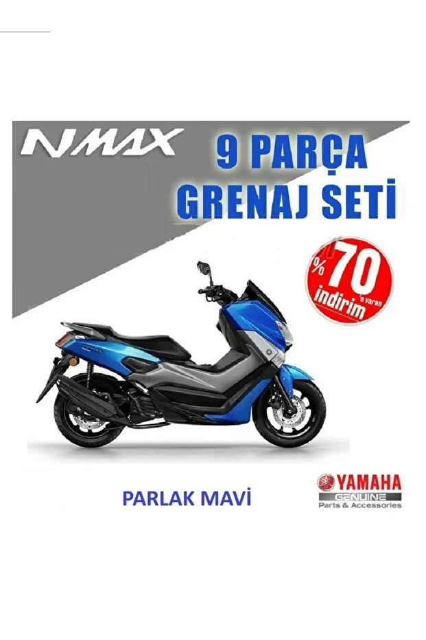 Nmax 125 155 Grenaj Seti 2015 2020 Mavi Moto11