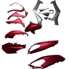 Nmax 125  155 Mat Kırmızı Grenaj Seti 2015 2020 Moto11