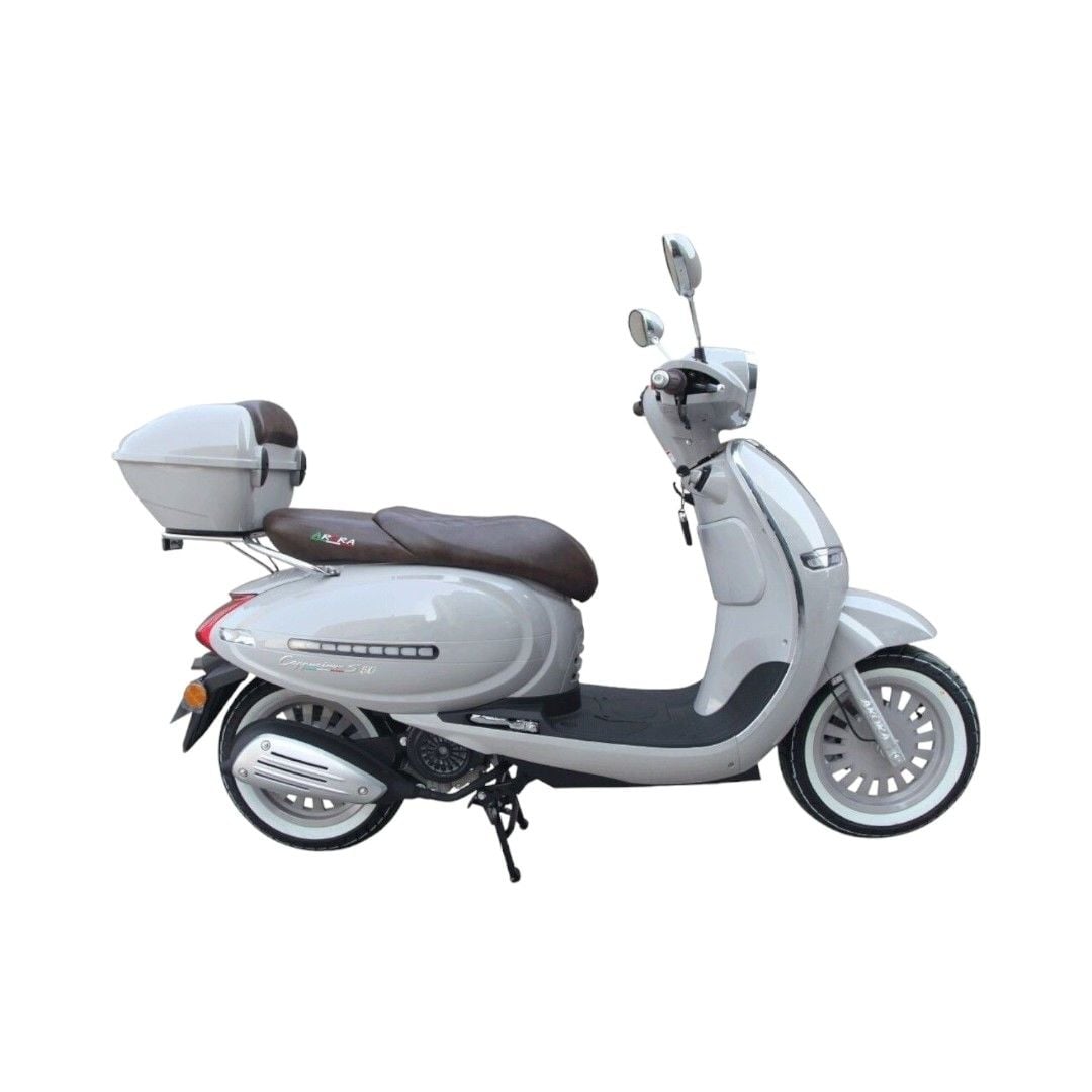 Arora Cappucino 125 grenaj Seti Gri Moto11