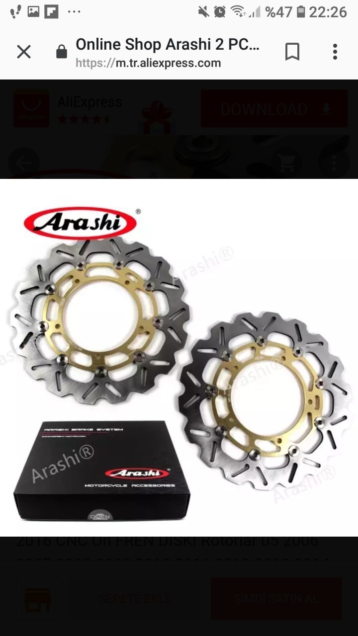 Yzf R6 on Fren Disk Seti 2005 2016 Moto11