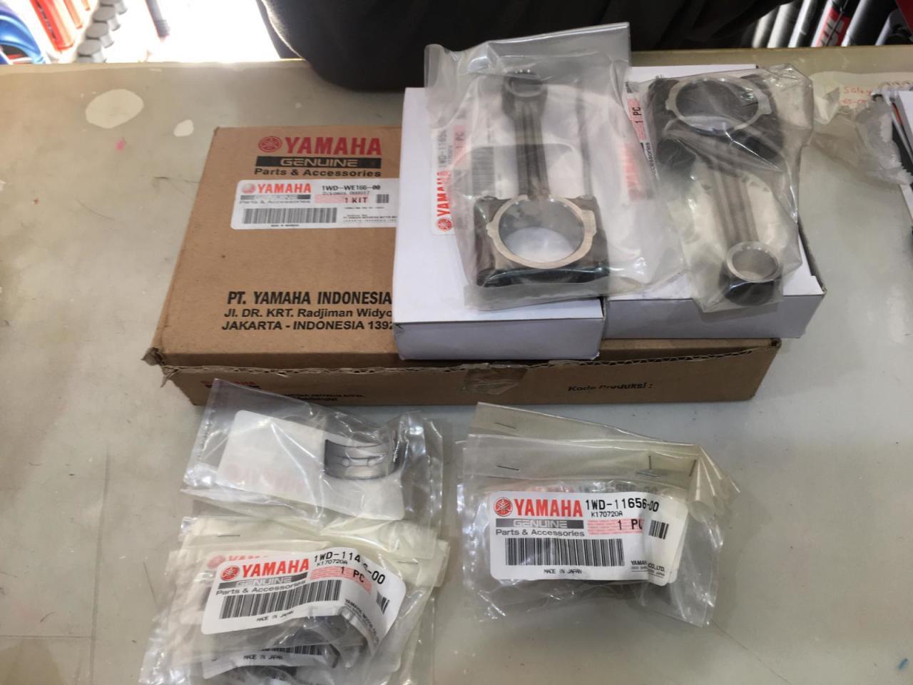 Yamaha R25 MT25 Krank Kolu Komple Yataklı Orjinal Moto11