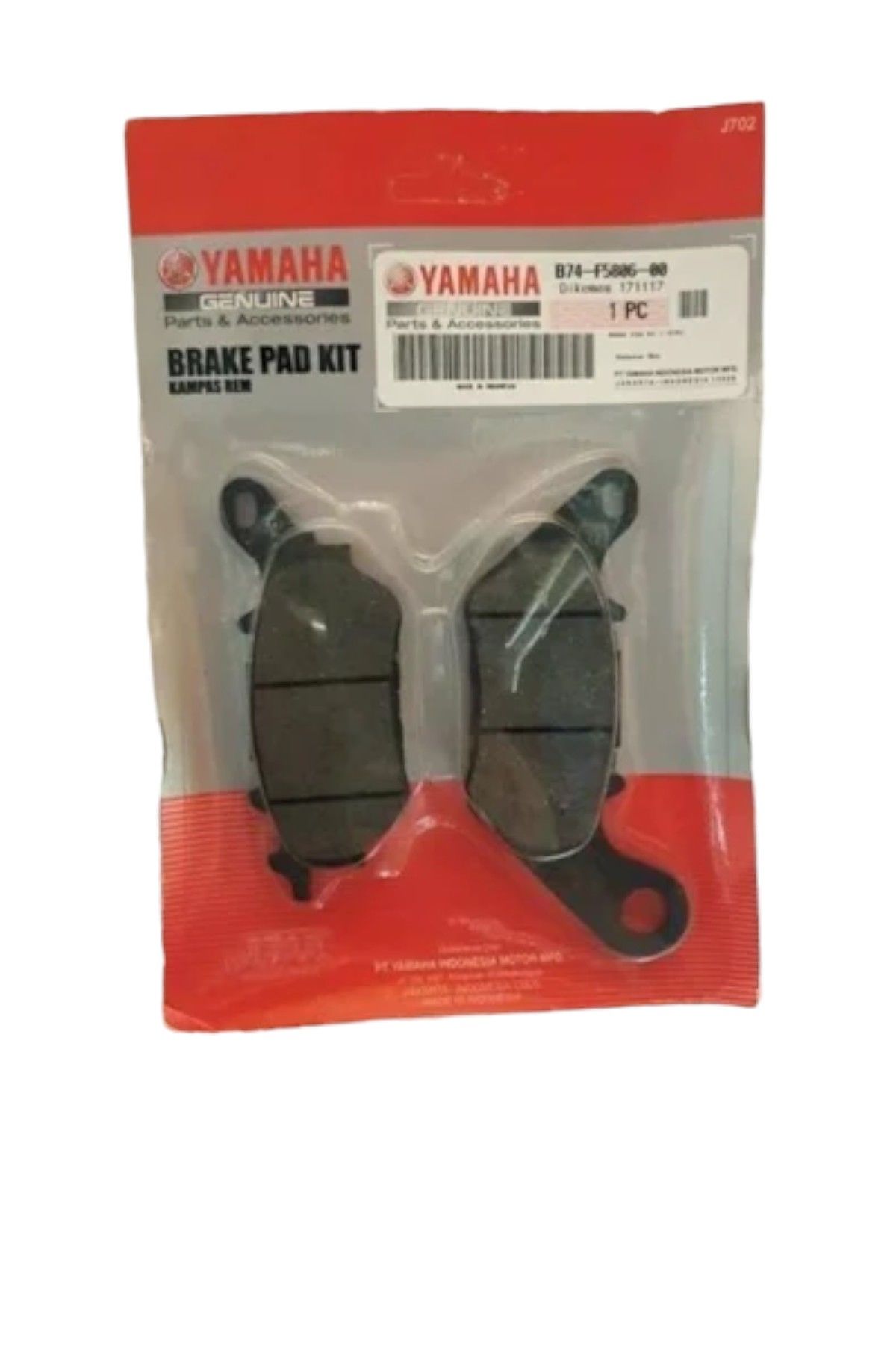 Yamaha X Max 250 300 Arka Fren Balatası Orjinal Moto11