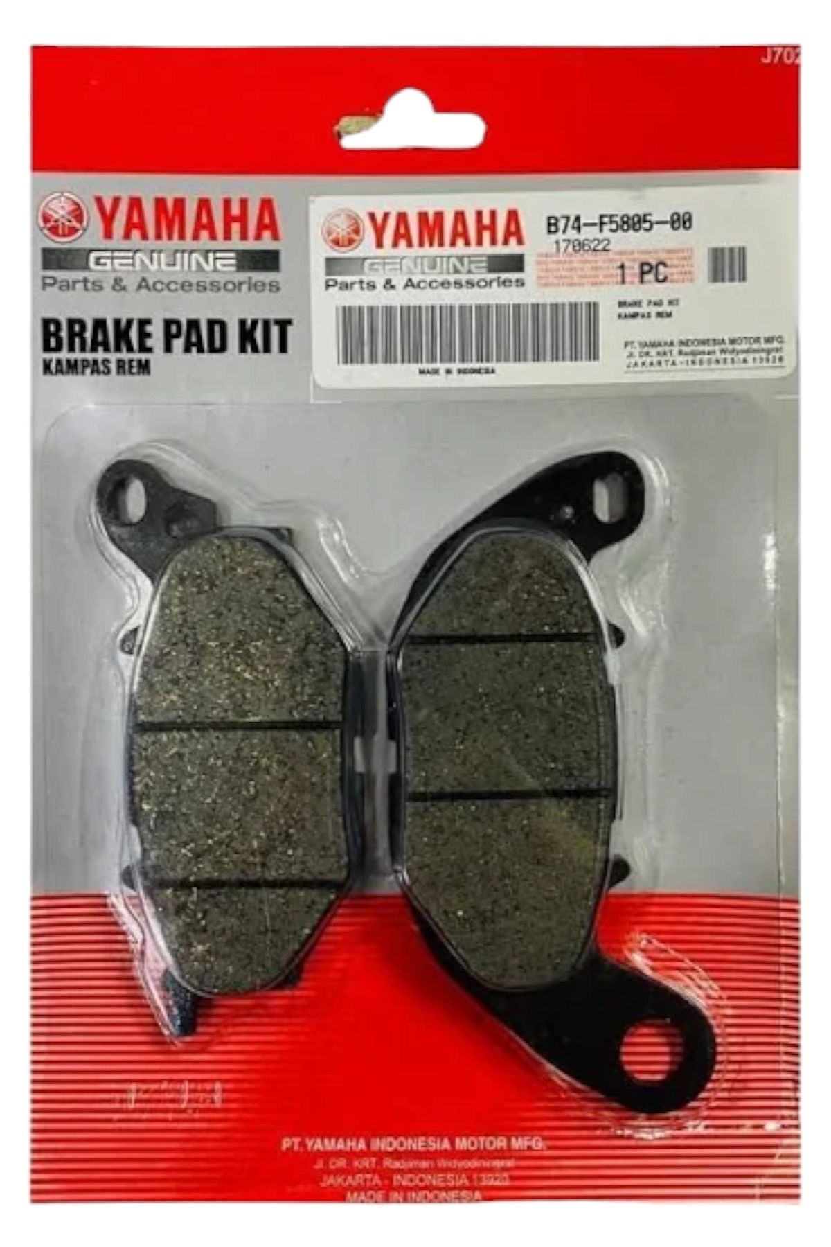 Yamaha X Max 250 300 Ön Fren Balatası Orjinal Moto11