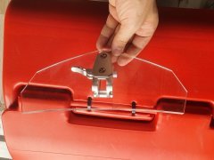 Motosiklet ön cam uzatma camı rüzgar kesici Moto11