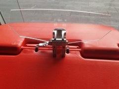 Motosiklet ön cam uzatma camı rüzgar kesici Moto11