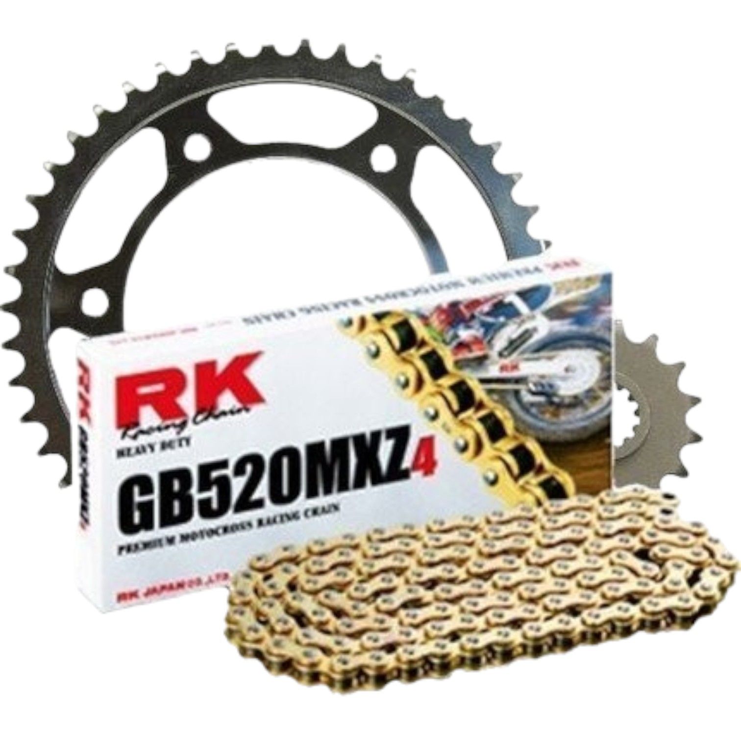 Ninja 250 Rk Gold Zincir Dişli Seti Moto11