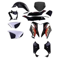 Honda Cbf 150 Siyah Grenaj Kaporta Seti