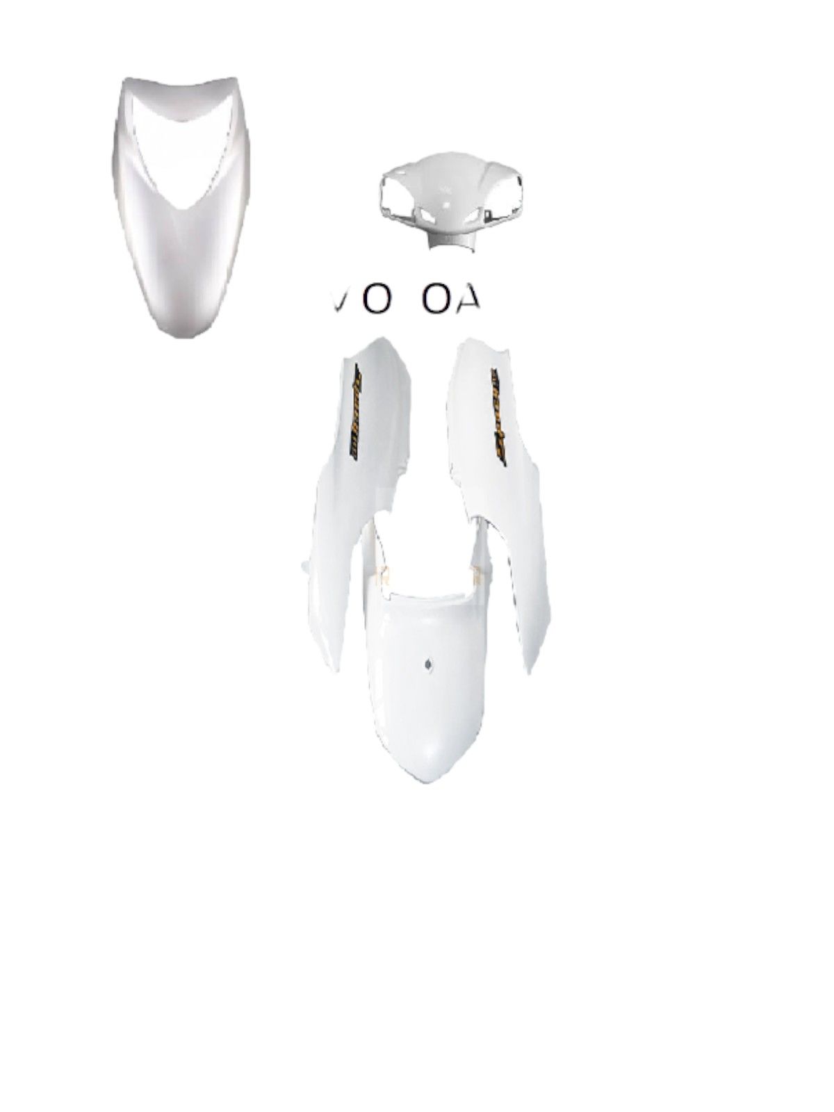 Spacy 110 Grenaj Kaporta Seti ( Boyalı Kısımlar) Moto11