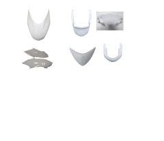 Spacy Alpha Kaporta Grenaj Seti ( Boyalı Kısımlar ) Moto11