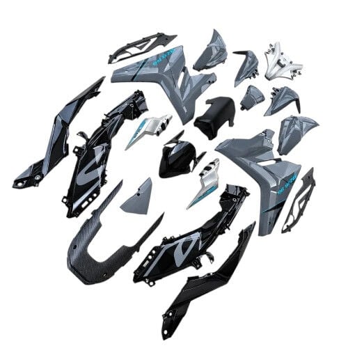 Cf Moto 250 Sr Kaporta Seti Nardo Gri