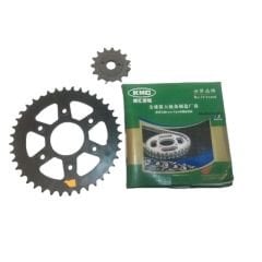 Ktm Duke 390 Zincir Dişli Seti oringli KMC Moto11