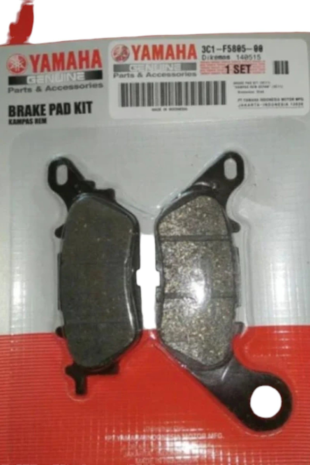 N Max 125 Arka Fren Balatası Orjinal Moto11