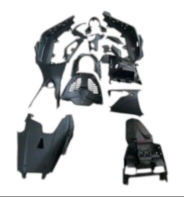 Nmax İç Grenaj Seti Siyah Plastikler 2015 16 17 18 19 2020