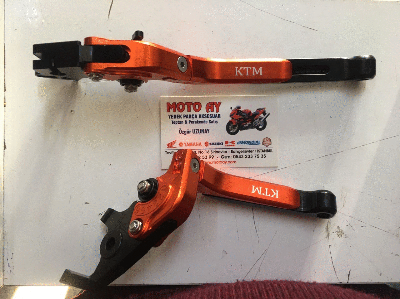 Duke 390 Katlanır Cnc Manet Moto11