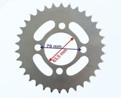 REGAL ARKA DİŞLİ 530-34T İÇ 63,50 mm 4 DELİKLİ Moto11