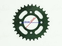 REGAL ARKA DİŞLİ 530-30T İÇ 63,50 mm 4 DELİKLİ ÖM Moto11