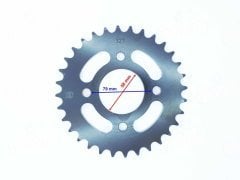 REGAL ARKA DİŞLİ 530-32T İÇ 58 mm 4 DELİKLİ EM Moto11