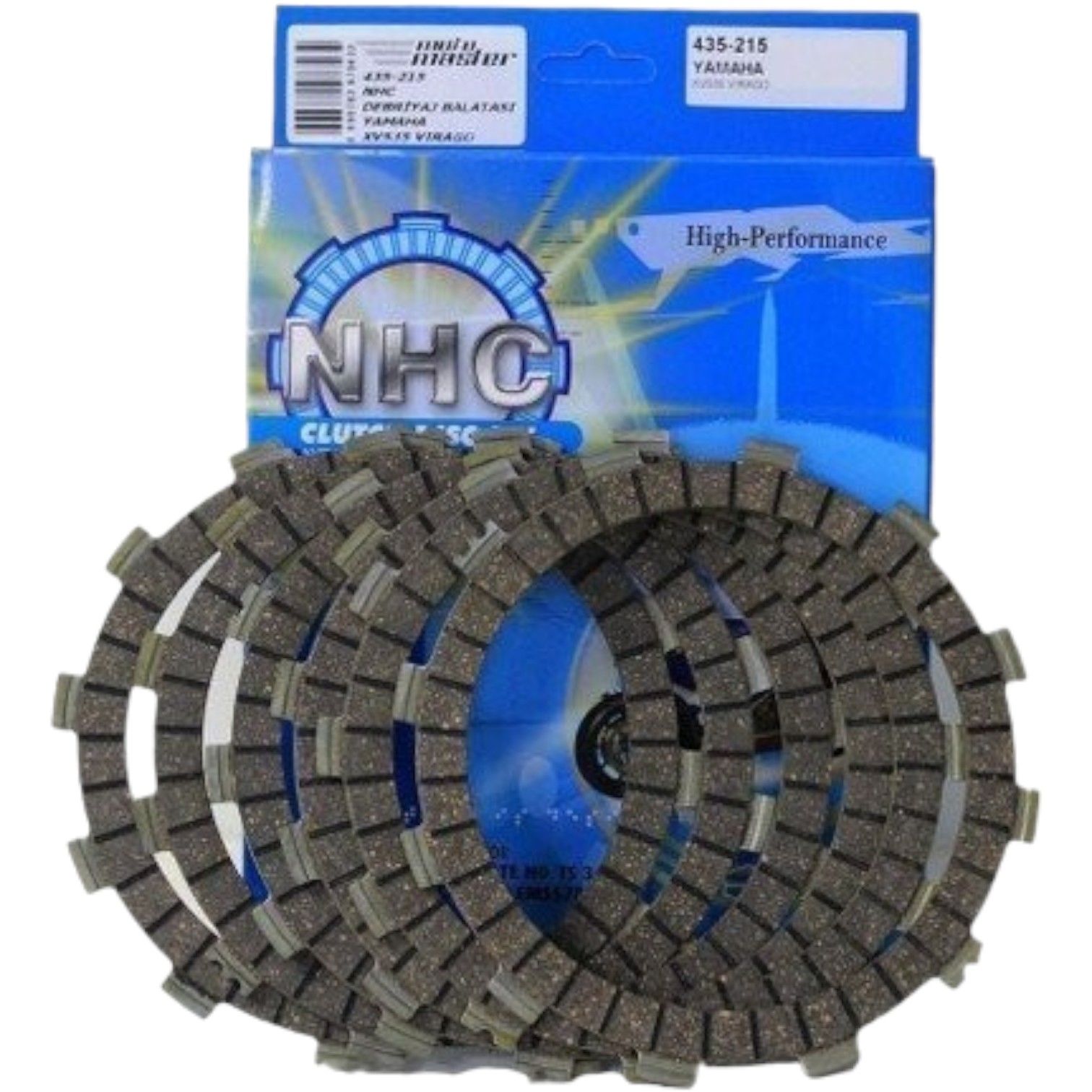 Virago 535 Nhc Debriyaj Balata Seti Moto11