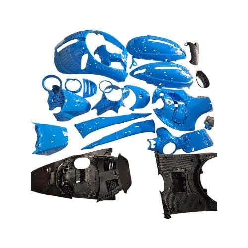 Arora Cappucino 125 Koyu Mavi Grenaj Set