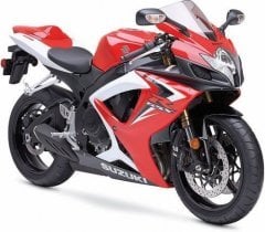 Gsxr 600 Grenaj Seti Kırmızı Beyaz 2006 2007 Moto11