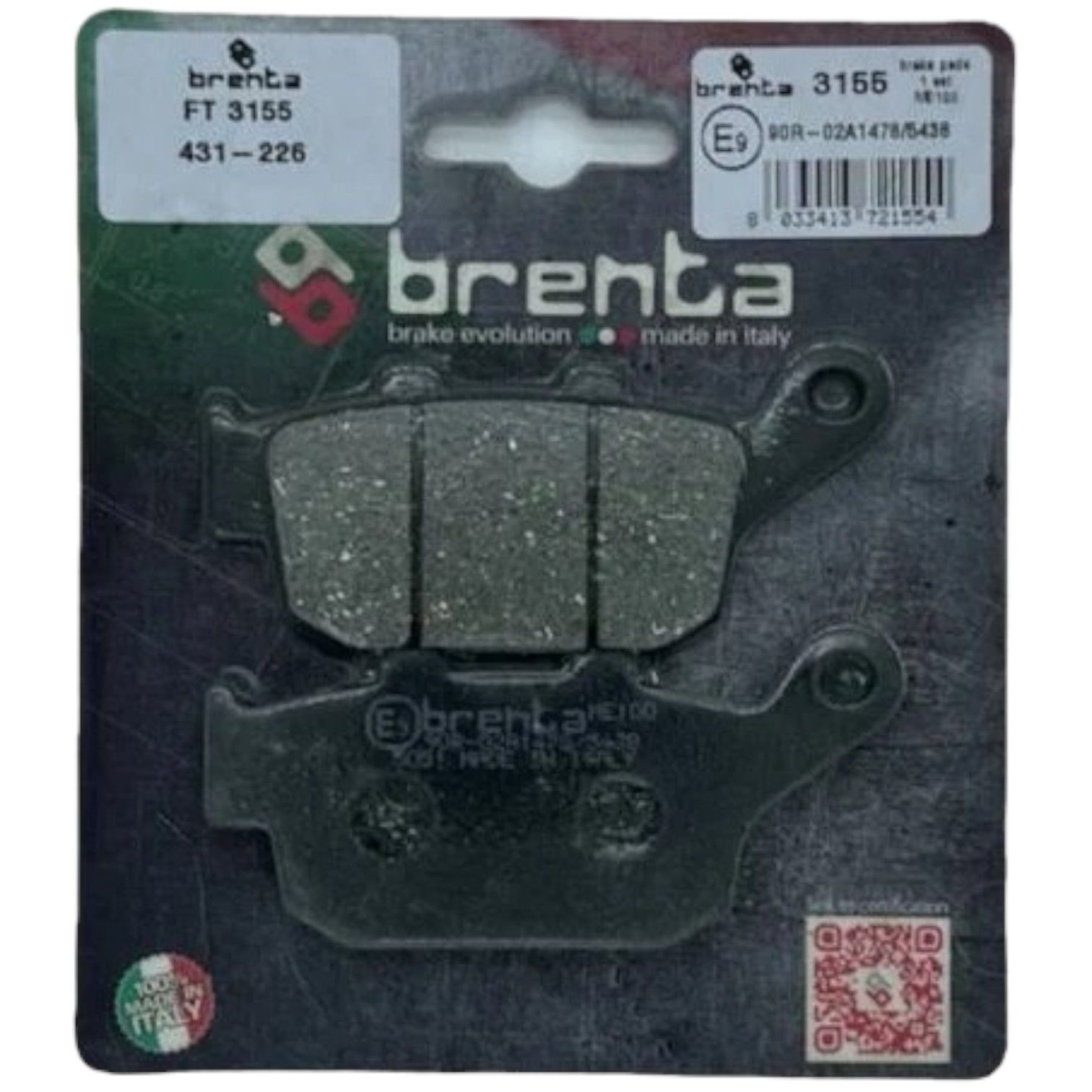 Nc 750 Brenta Arka Fren Balatası Moto11