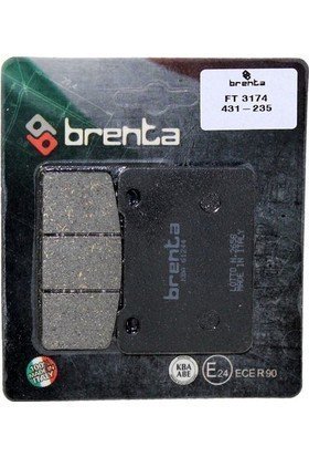 Sym Wolf 250 ön Fren Balatası Organik Brenta Moto11