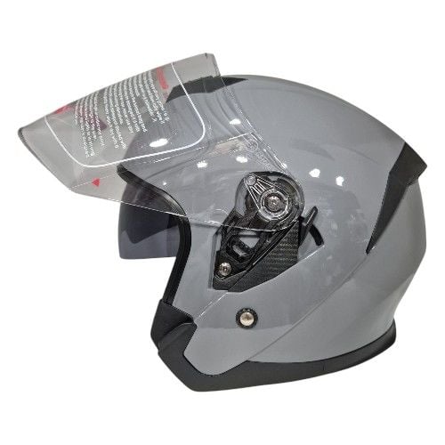 Nardo Gri Yazlık Yarım Güneş Vizörlü Kask