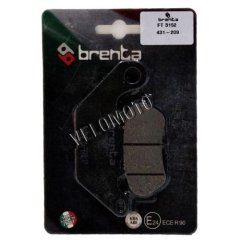 Yamaha X Max 300 Arka Fren Balatası Brenta Moto11