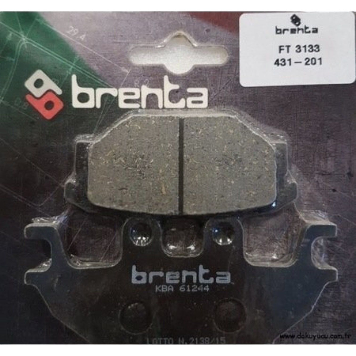 Yzf R125 Arka Brenta Fren Balatası Moto11