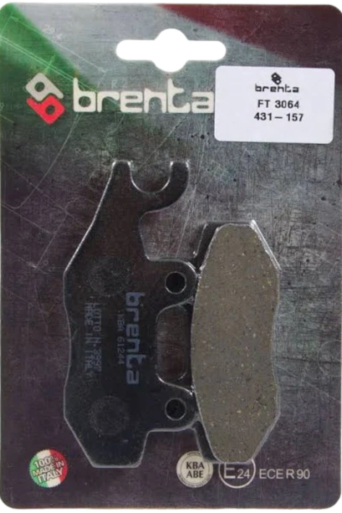 Ninja 250 Brenta Ön Fren Balatası Moto11