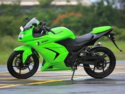 Ninja 250 Grenaj Seti Yeşil Moto11
