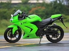 Ninja 250 Grenaj Seti Yeşil Moto11