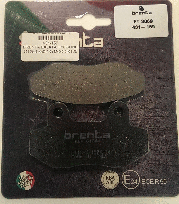 Ps 150 Brenta Ön Fren Balatası Moto11