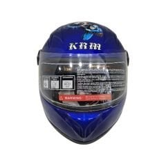 Mavi Süper Kahraman Çocuk Kaskı