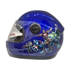 Mavi Süper Kahraman Çocuk Kaskı