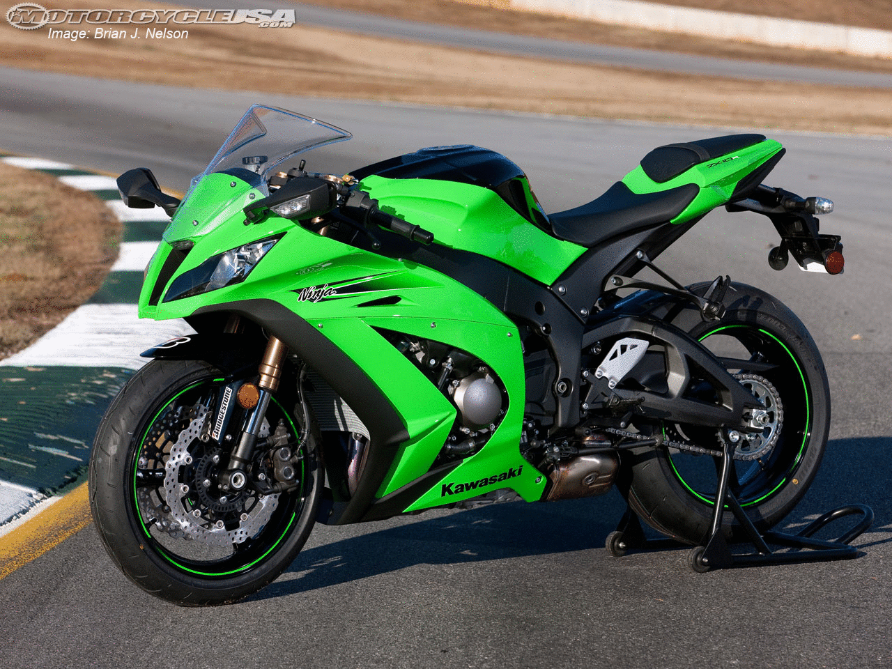 Ninja Zx10 R 2011 2015 Yeşil Grenaj seti Moto11