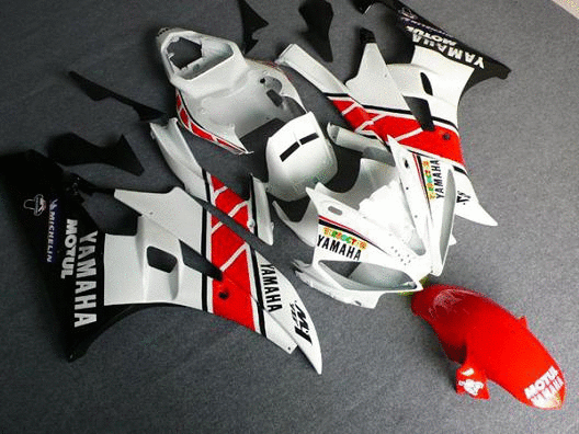 Yzf R6 Kırmızı Beyaz Grenaj Seti 2006 2007 Moto11