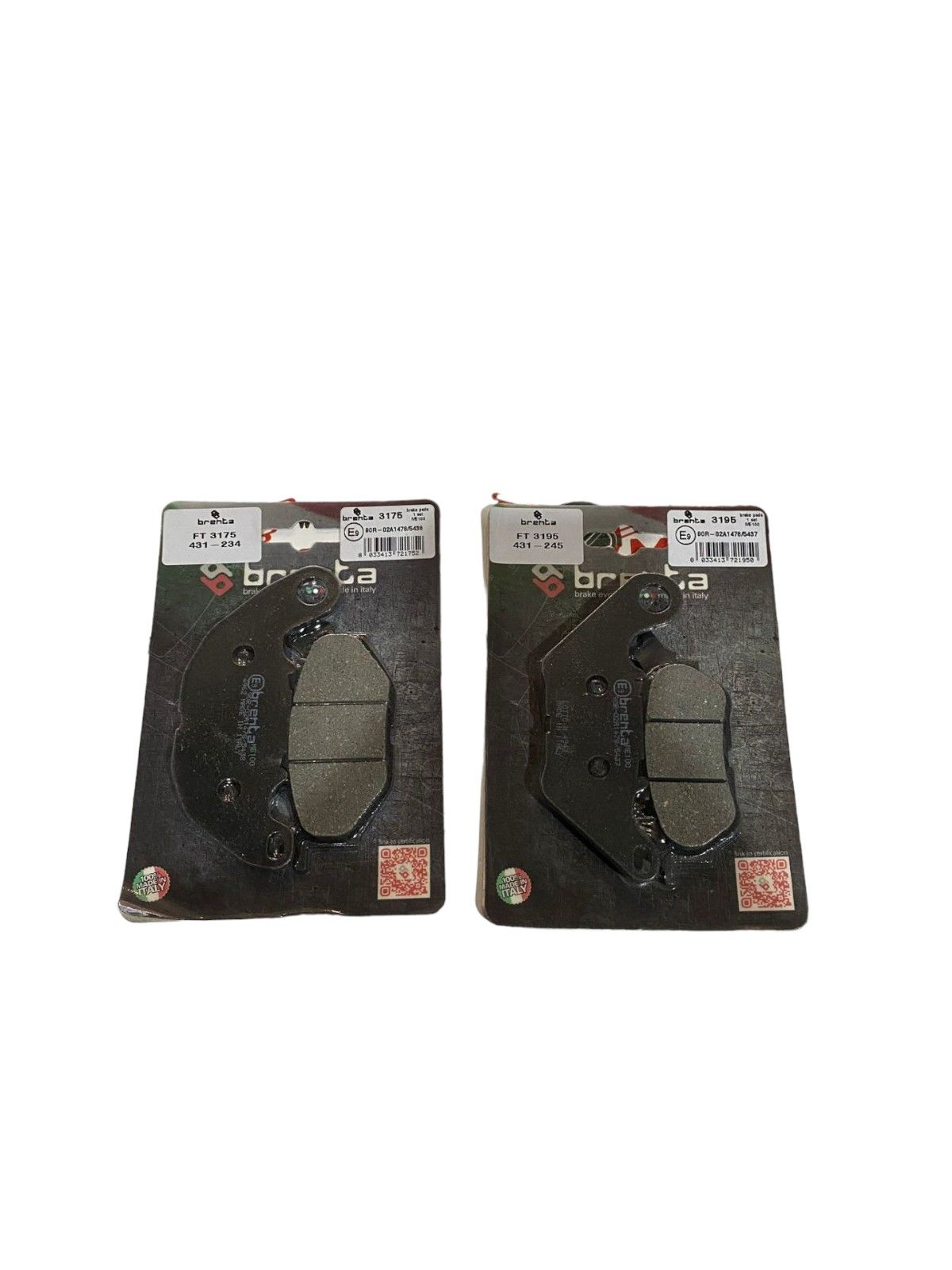 Yamaha Xmax 300 2018-2023 Ön Arka Fren Balatası Brenta Moto11