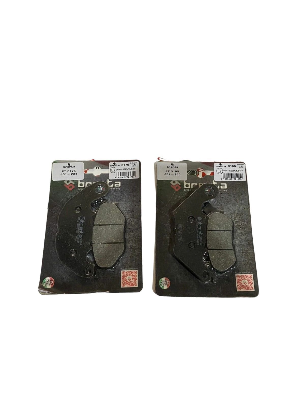 Yamaha Mt 25 2015-2022 Ön Arka Fren Balata Takım Brenta Moto11