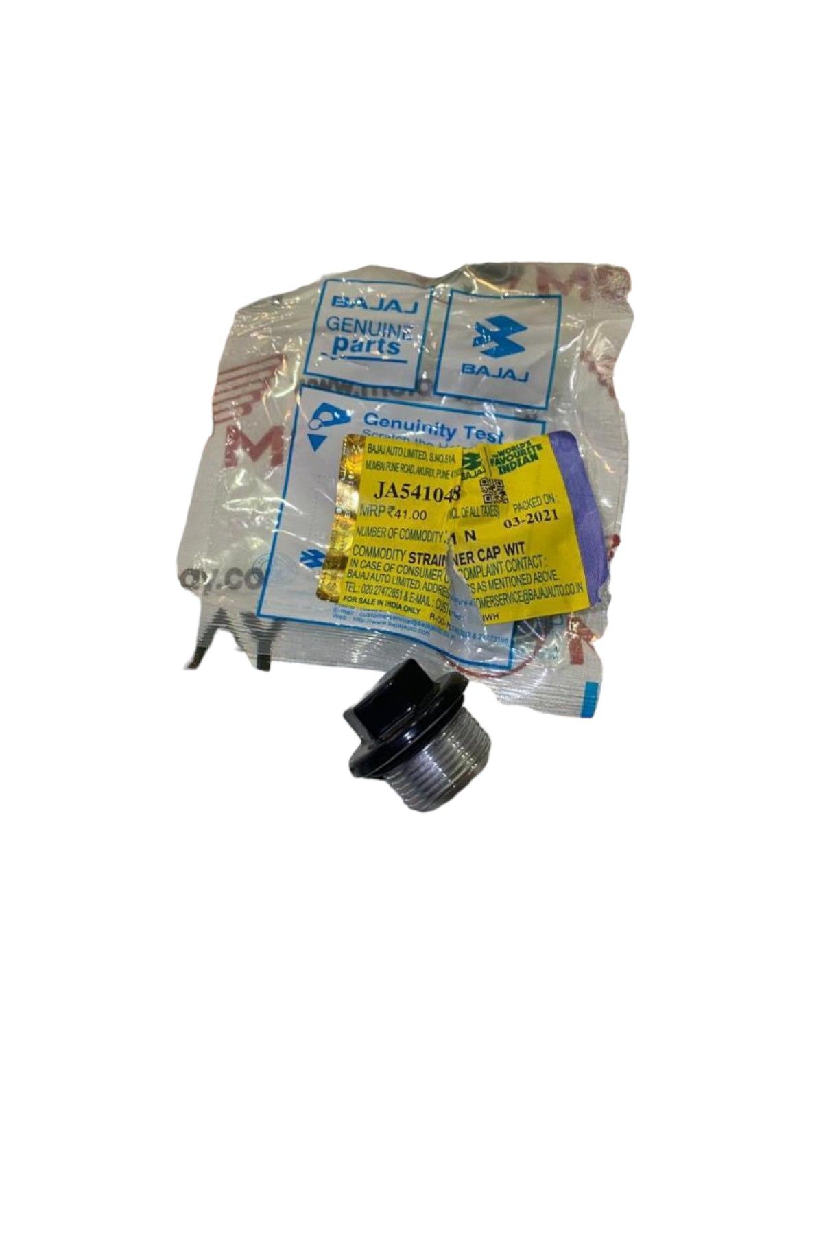 Bajaj Pulsar Ns 200 Yağ Tıpası Tapası Moto11