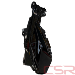 Yamaha R25 İç Kapak Grenaj Sol Parlak Siyah Moto11