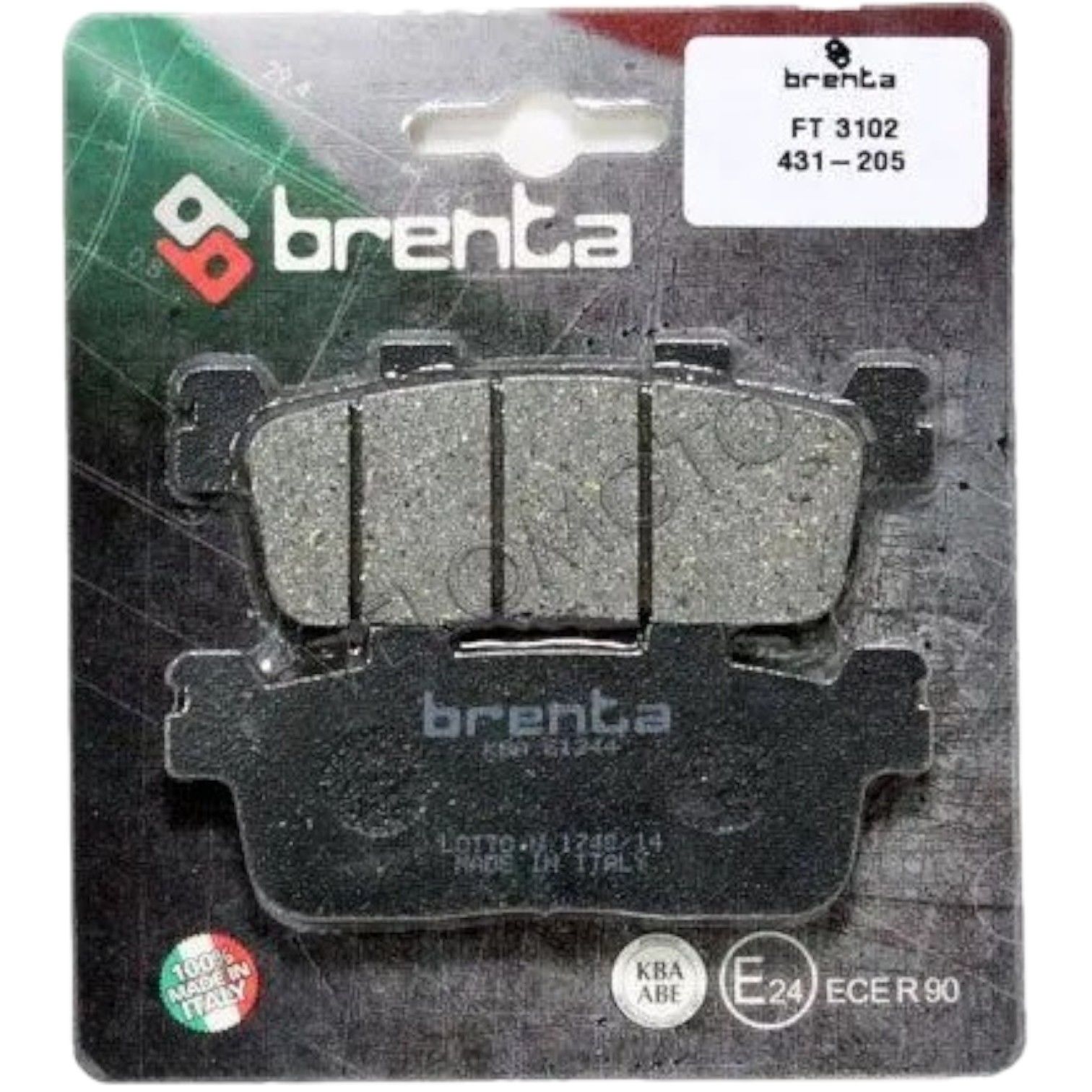 X Max 400 Brenta Arka Fren Balatası Moto11