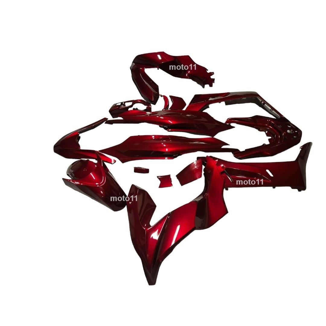 Pcx 125 Grenaj Kaporta Seti Kırmızı 2021 2024 Moto11