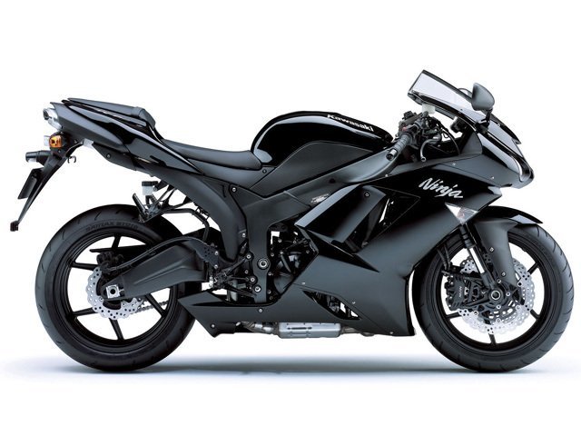 Kawasaki Ninja ZX-6 R Siyah Grenaj Set 2007-2008 Moto11