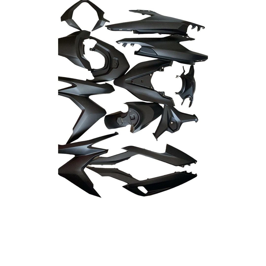 Rks Wildcat 125 Grenaj Seti Siyah Moto11