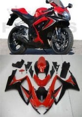 Gsxr 600 Grenaj Seti Kırmızı Siyah 2006 2007 Moto11
