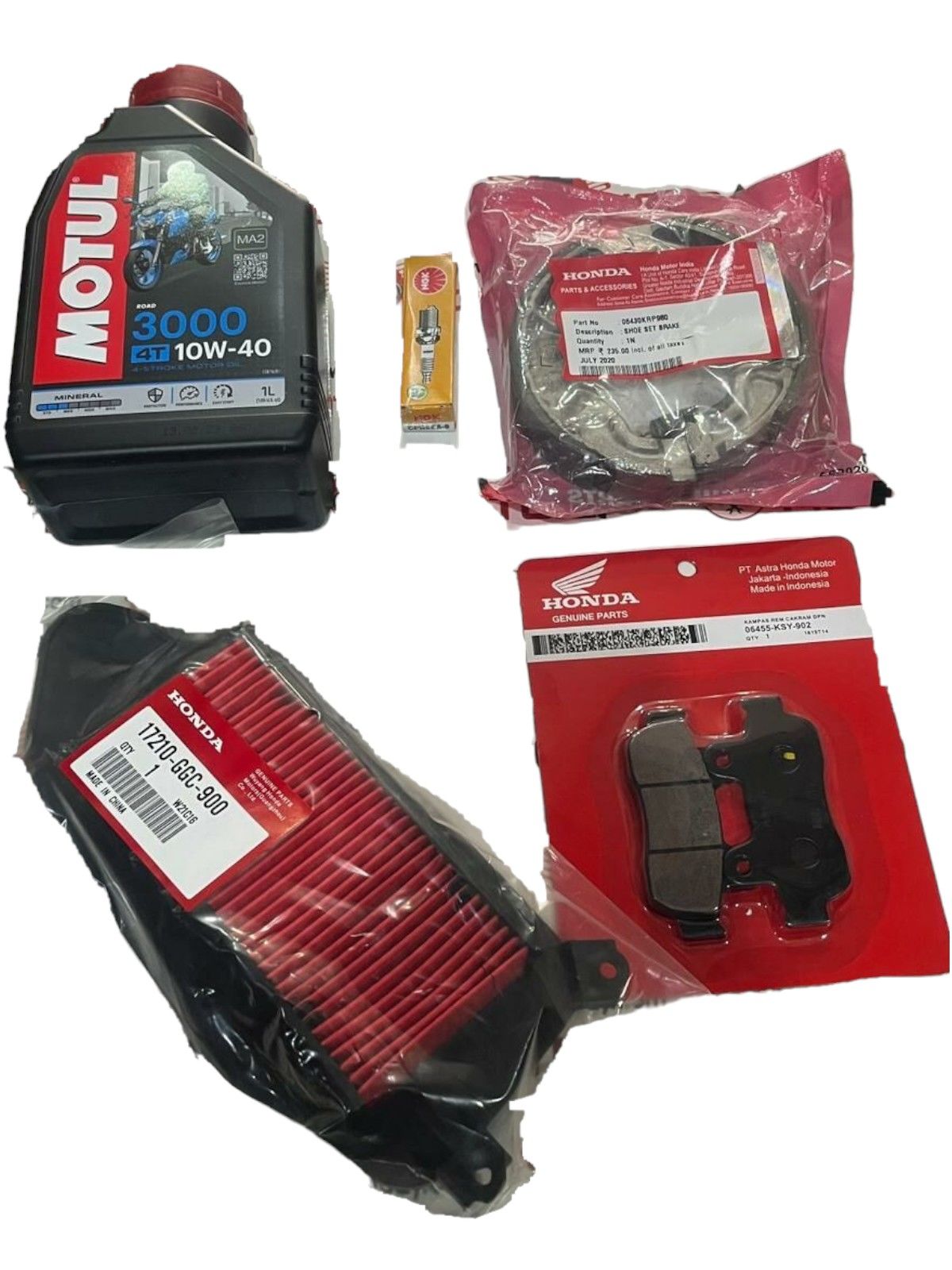 Honda Activa S 125 Bakım Set Orjinal Moto11